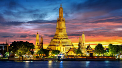 Tag 3 Königspalast, Wat Pho und Wat Arun
